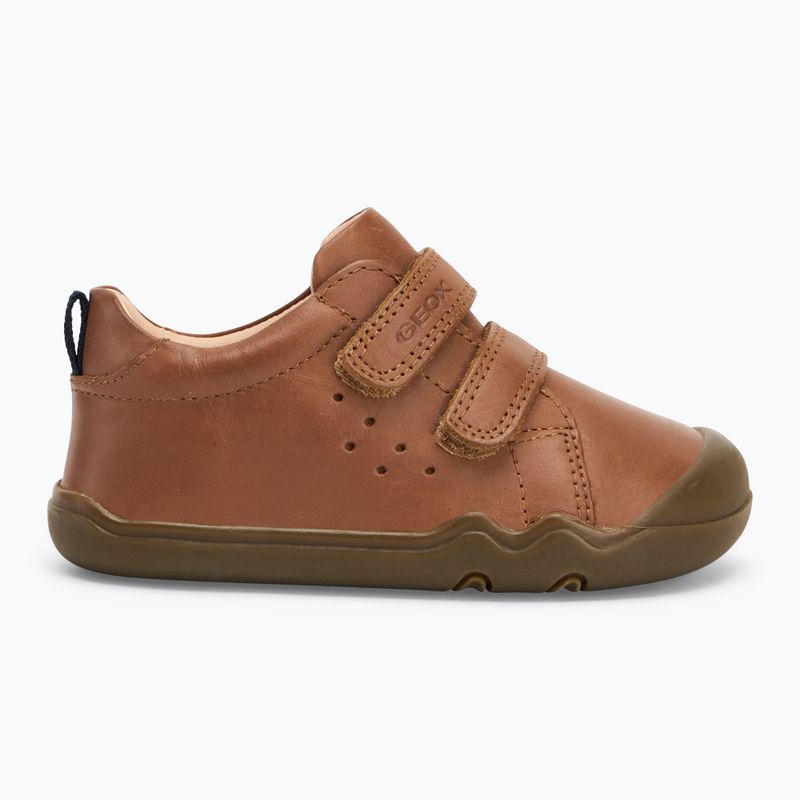 Buty barefoot dziecięce Geox Steppieup cognac 2