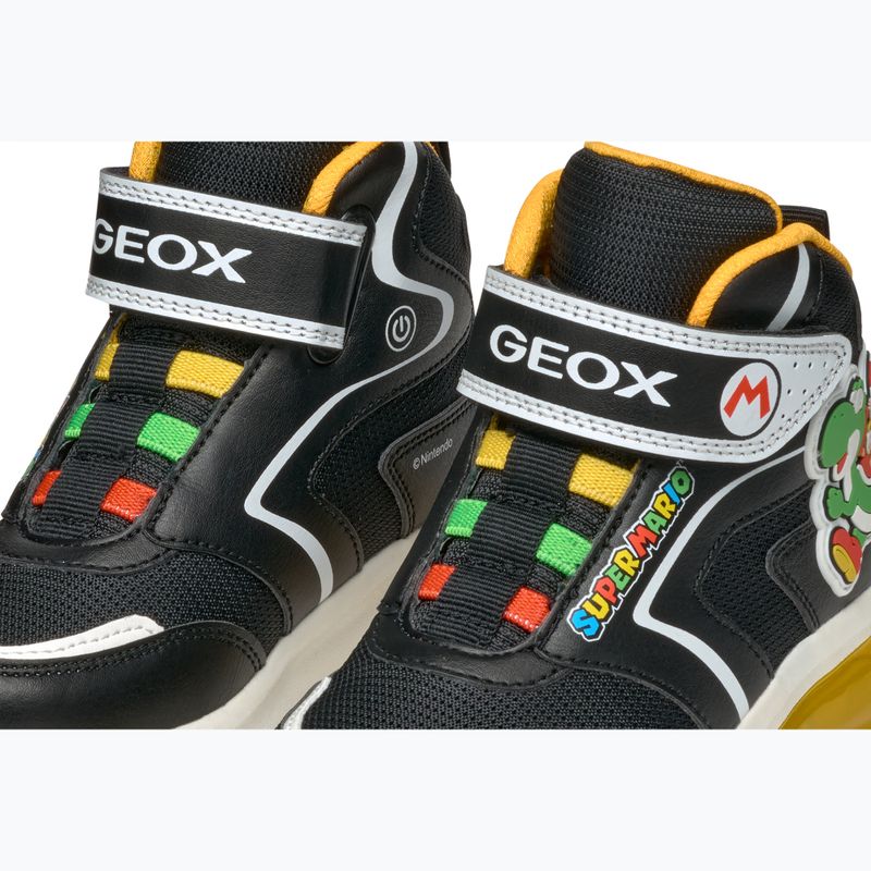 Buty juniorskie Geox Ciberdron black/yellow 7