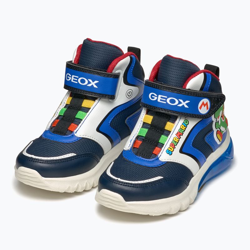 Buty juniorskie Geox Ciberdron navy/royal 3