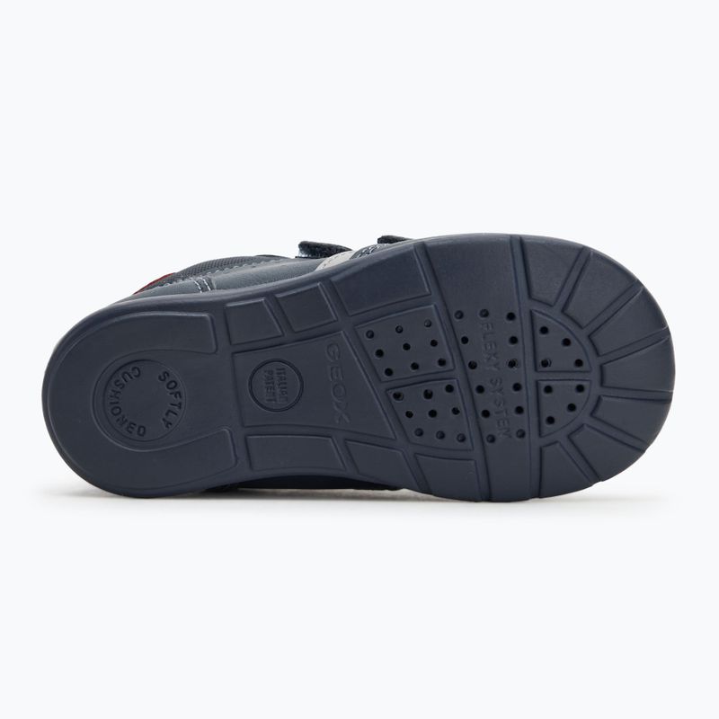 Buty dziecięce Geox Elthan ocean blue/red 4