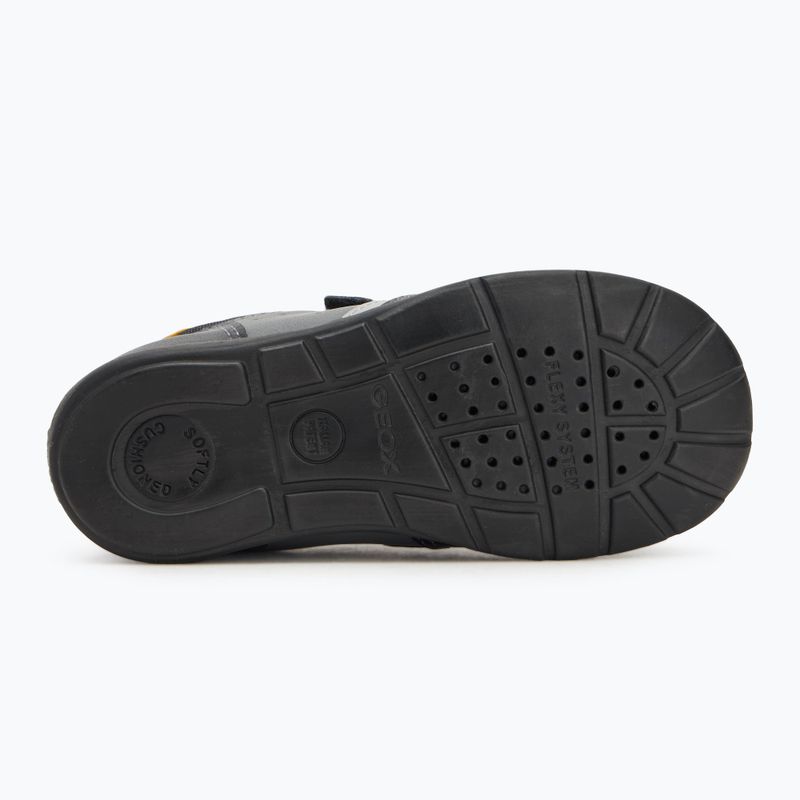 Buty dziecięce Geox Elthan black/ochre 4