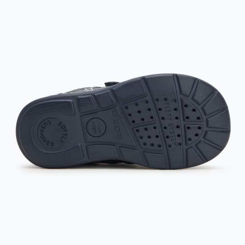 Buty dziecięce Geox Elthan navy/dark silver 4
