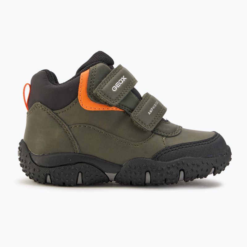 Buty dziecięce Geox Baltic ABX dark green/orange 2