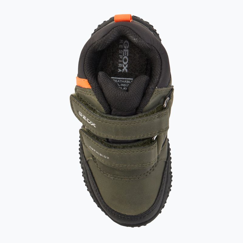 Buty dziecięce Geox Baltic ABX dark green/orange 5