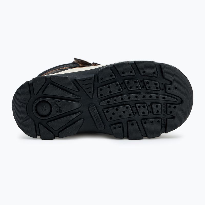 Buty dziecięce Geox Flantil ABX tobacco/black 4