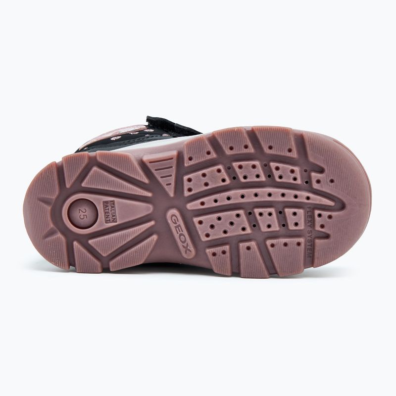 Buty dziecięce Geox Flantil ABX black/old rose 4