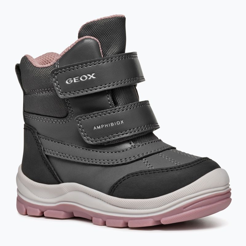 Buty dziecięce Geox Flantil ABX anthracite/dark pink 8
