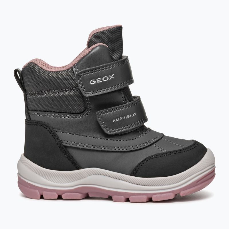 Buty dziecięce Geox Flantil ABX anthracite/dark pink 9