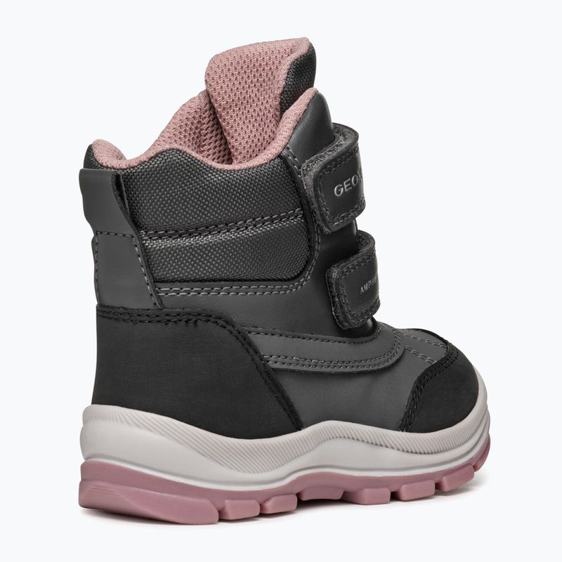 Buty dziecięce Geox Flantil ABX anthracite/dark pink 12