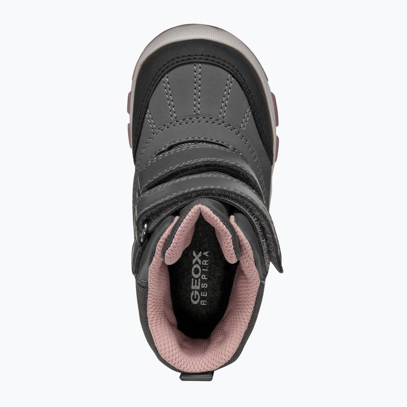 Buty dziecięce Geox Flantil ABX anthracite/dark pink 13