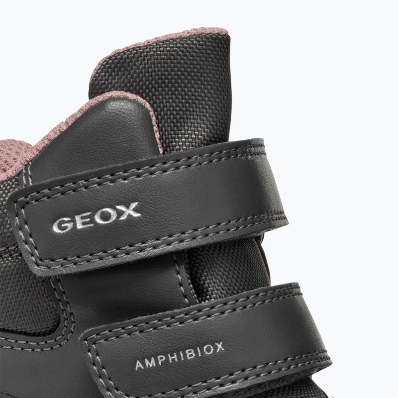 Buty dziecięce Geox Flantil ABX anthracite/dark pink 14