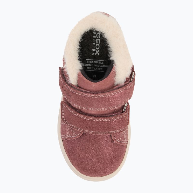 Buty dziecięce Geox Nashik Waterproof rose smoke 5