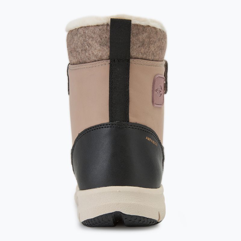 Śniegowce juniorskie Geox Flexyper ABX dark beige/black 6