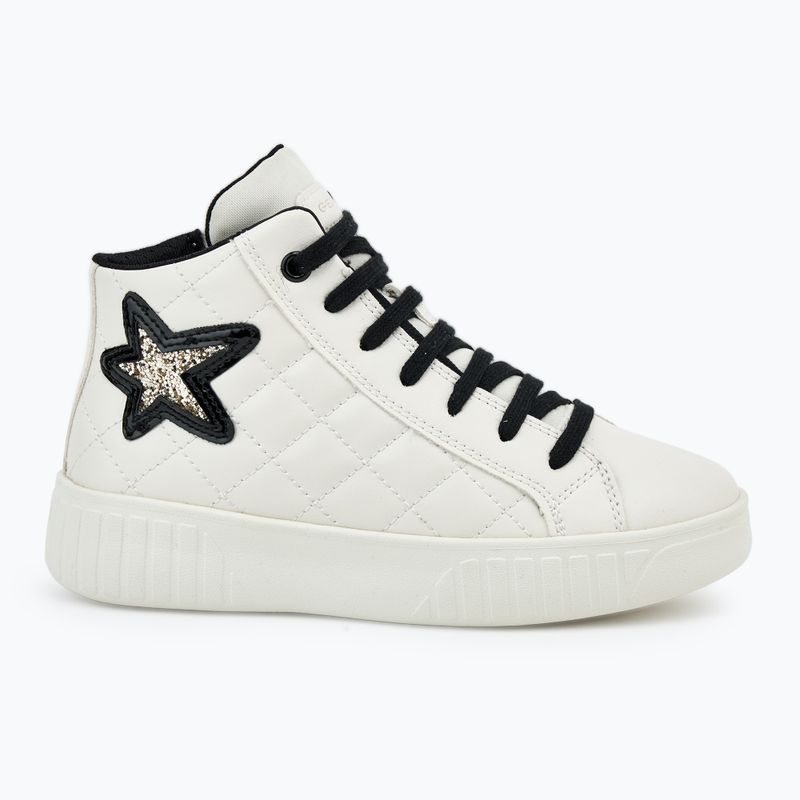Buty juniorskie Geox Mikiroshi light ivory/black 2