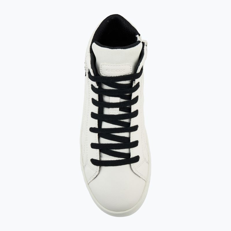 Buty juniorskie Geox Mikiroshi light ivory/black 5