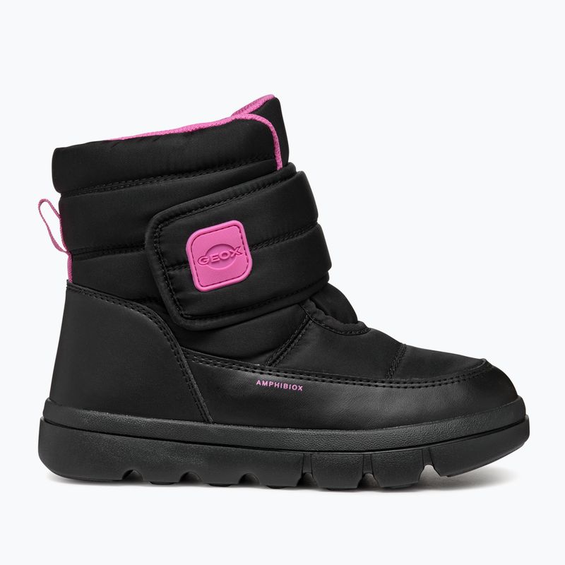 Śniegowce dziecięce Geox Willaboom ABX black / fuchsia 2