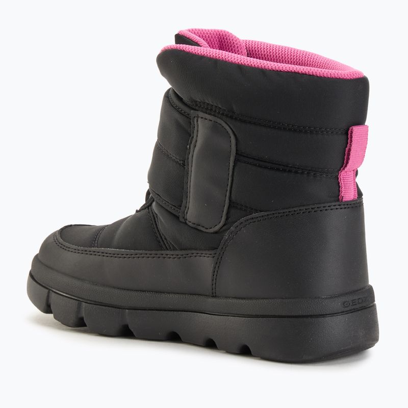 Śniegowce dziecięce Geox Willaboom ABX black/fuchsia 3
