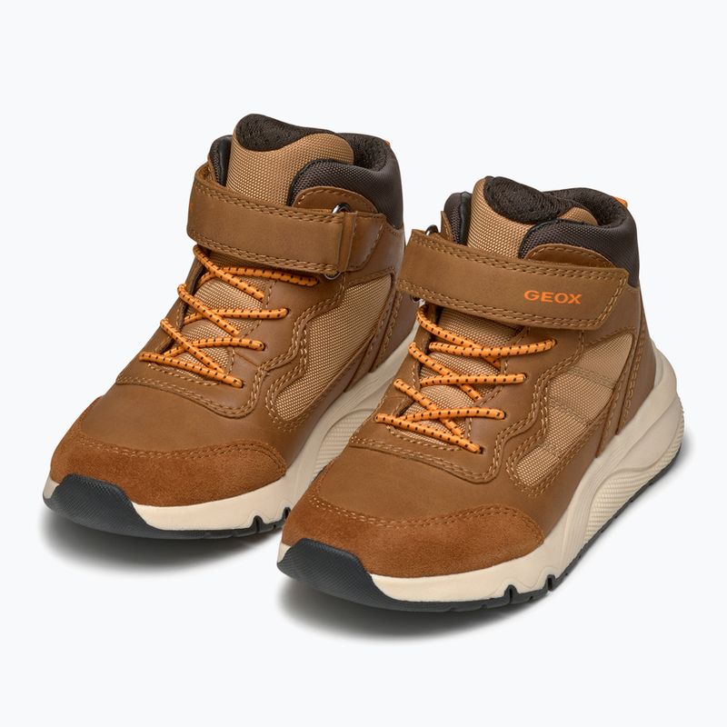 Buty juniorskie Geox Rooner ABX koniak 10