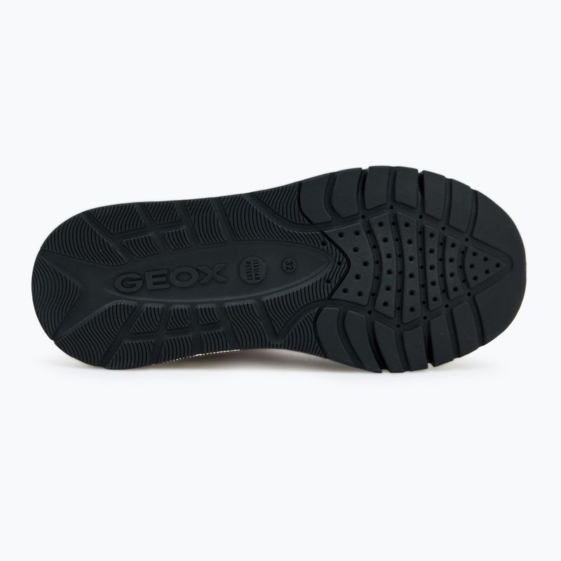 Buty juniorskie Geox Rooner ABX koniak 4