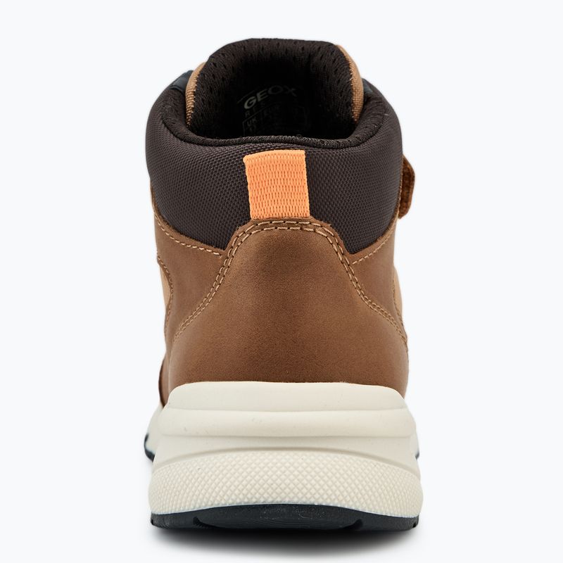 Buty juniorskie Geox Rooner ABX koniak 6