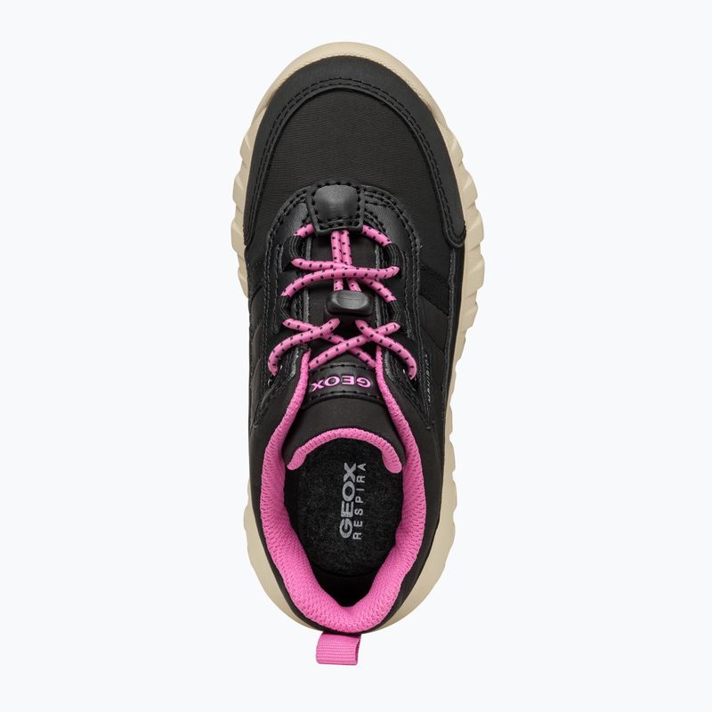 Buty juniorskie Geox Simbyos ABX black/fuchsia 11