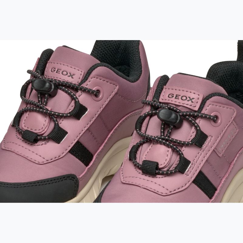Buty juniorskie Geox Simbyos ABX dark pink/black 7