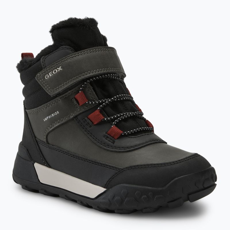 Śniegowce juniorskie Geox Trekkyup ABX dark green/black