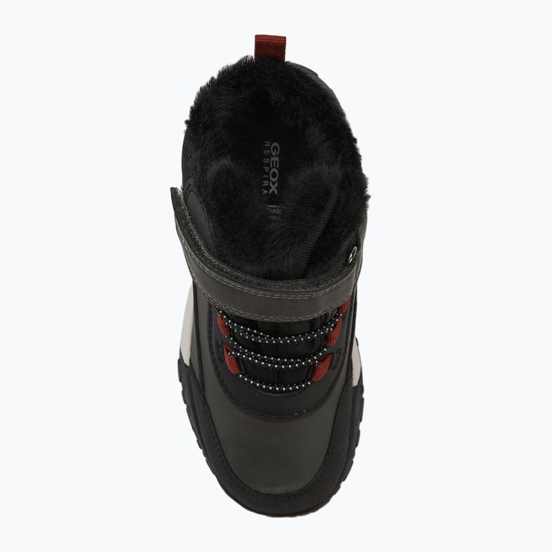 Śniegowce juniorskie Geox Trekkyup ABX dark green/black 5