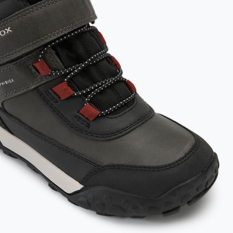 Śniegowce juniorskie Geox Trekkyup ABX dark green/black 7