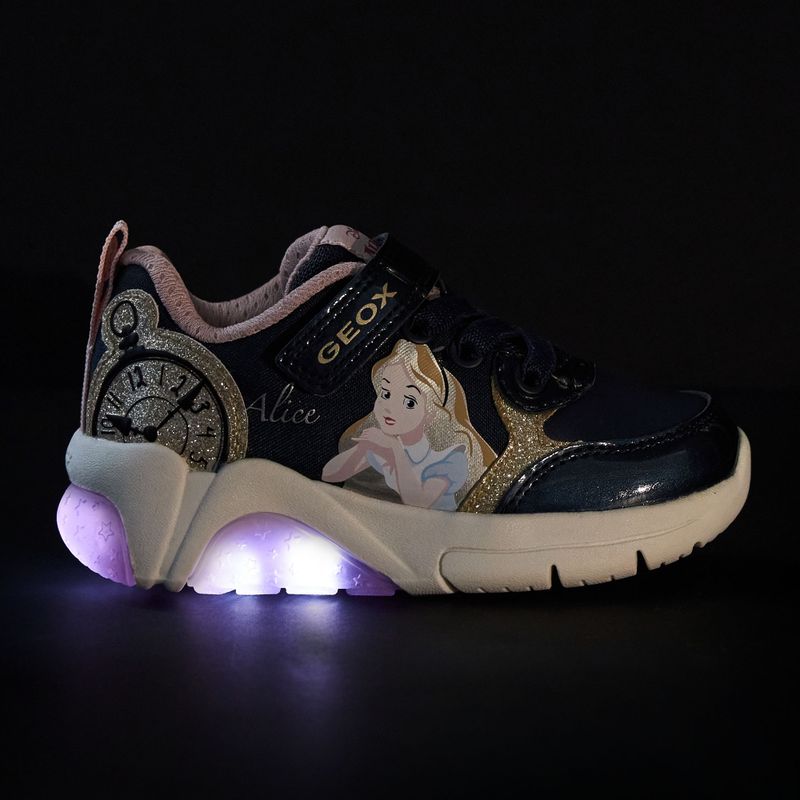 Buty dziecięce Geox Fadinlight dark navy/platinum 8