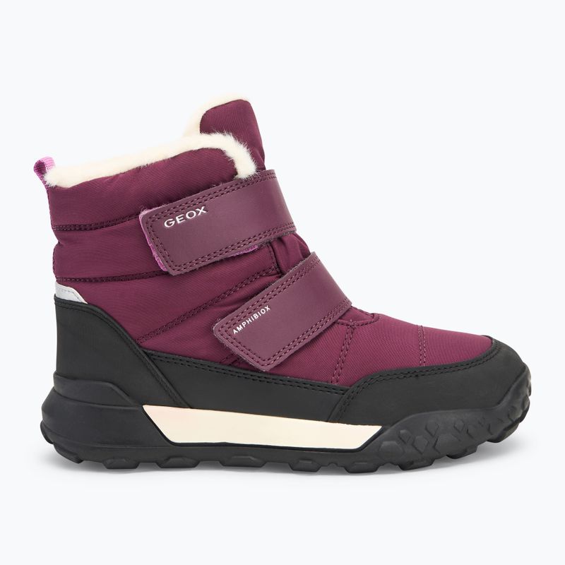 Śniegowce juniorskie Geox Trekkyup ABX burgundy 2