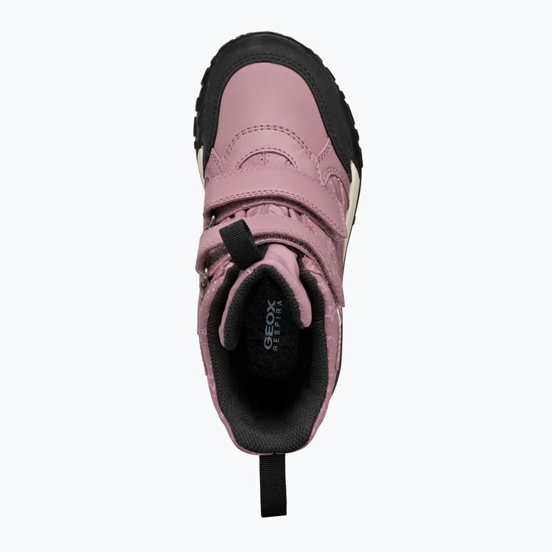 Śniegowce juniorskie Geox Trekkyup ABX dark pink 4