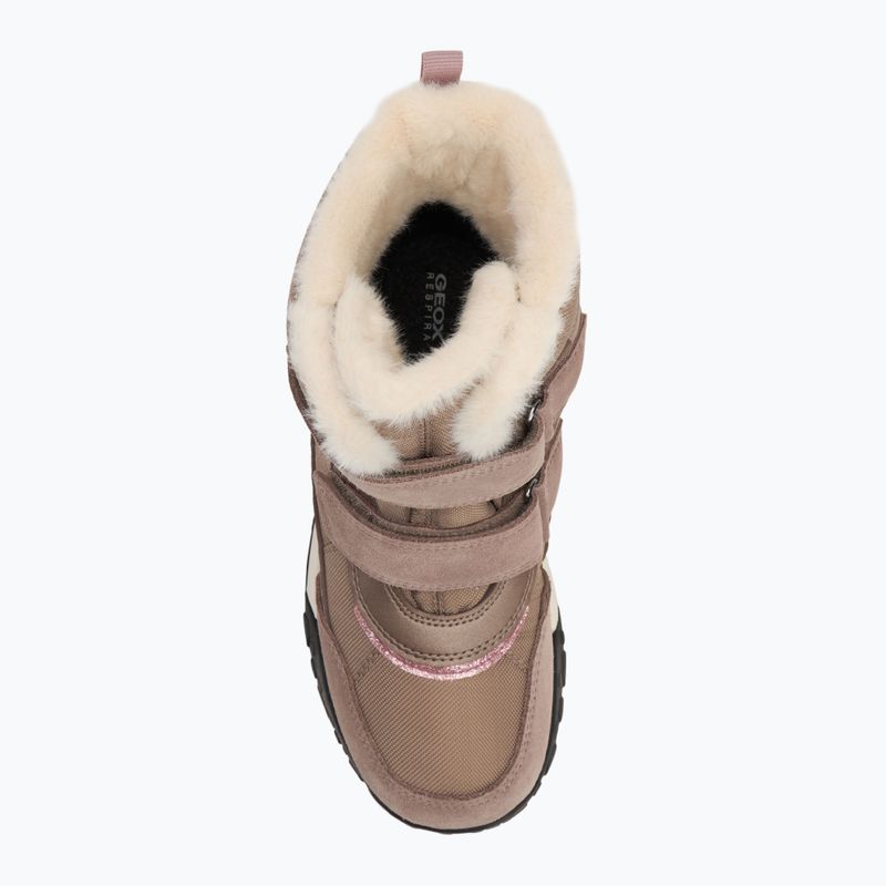 Śniegowce dziecięce Geox Trekkyup ABX dark beige 5