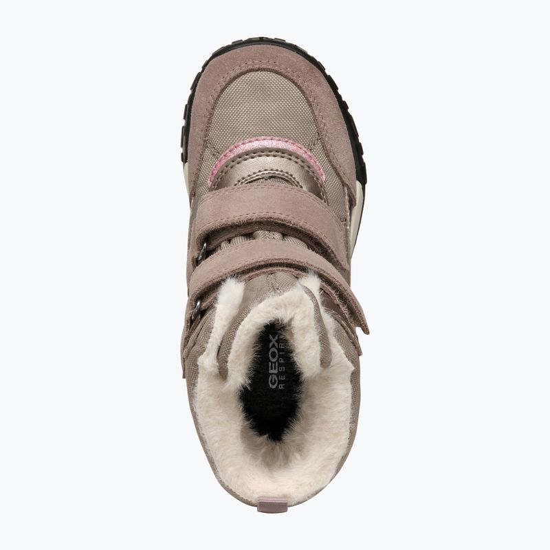 Śniegowce dziecięce Geox Trekkyup ABX dark beige 13