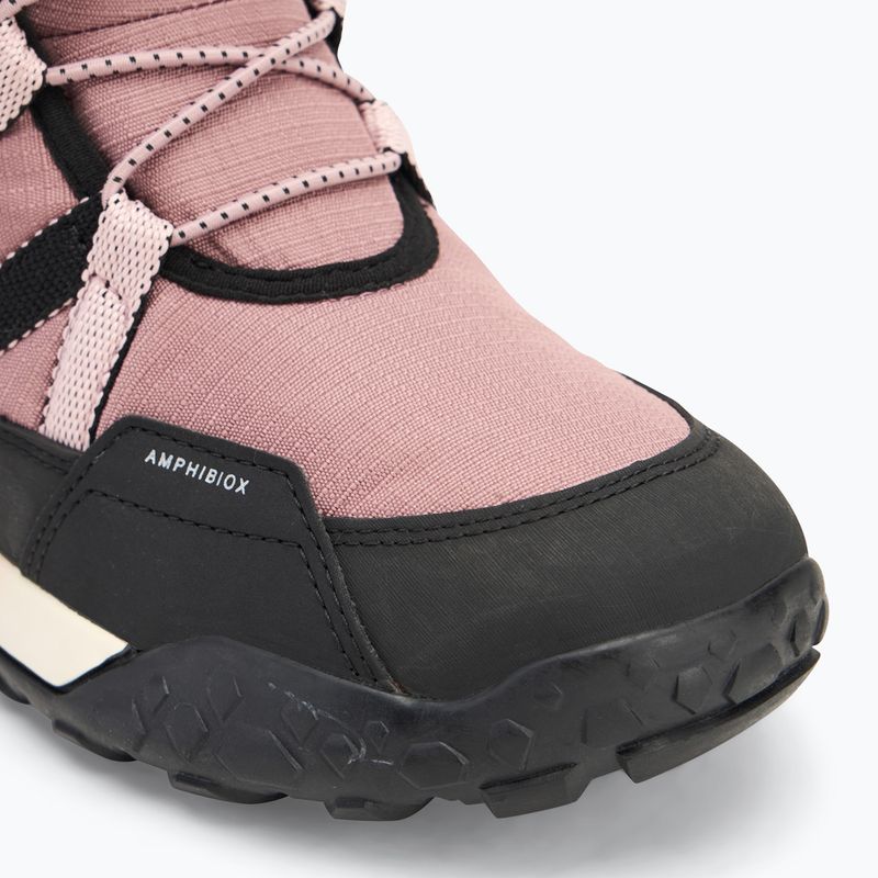 Śniegowce juniorskie Geox Trekkyup ABX antique rose/black 7