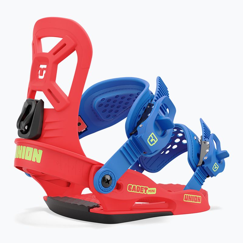 Wiązania snowboardowe dziecięce Union Cadet Mini red 4
