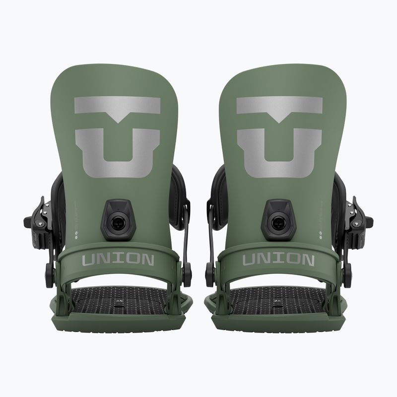 Wiązania snowboardowe męskie Union Strata olive green 5