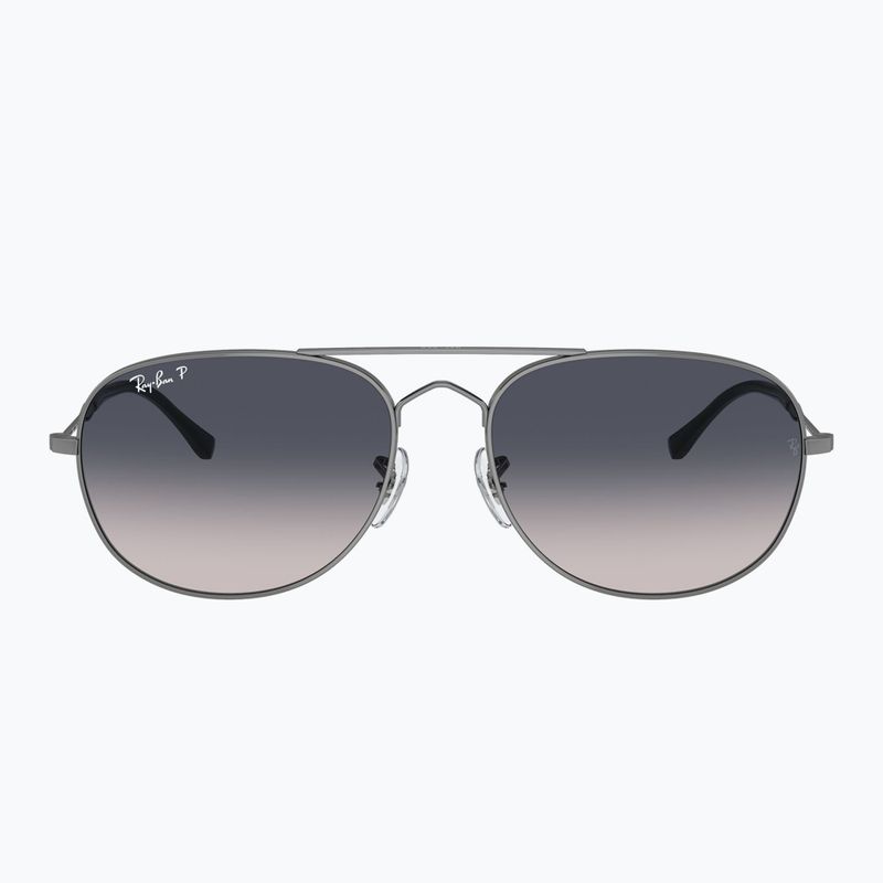 Okulary przeciwsłoneczne Ray-Ban Bain Bridge gunmetal/blue polarized 2
