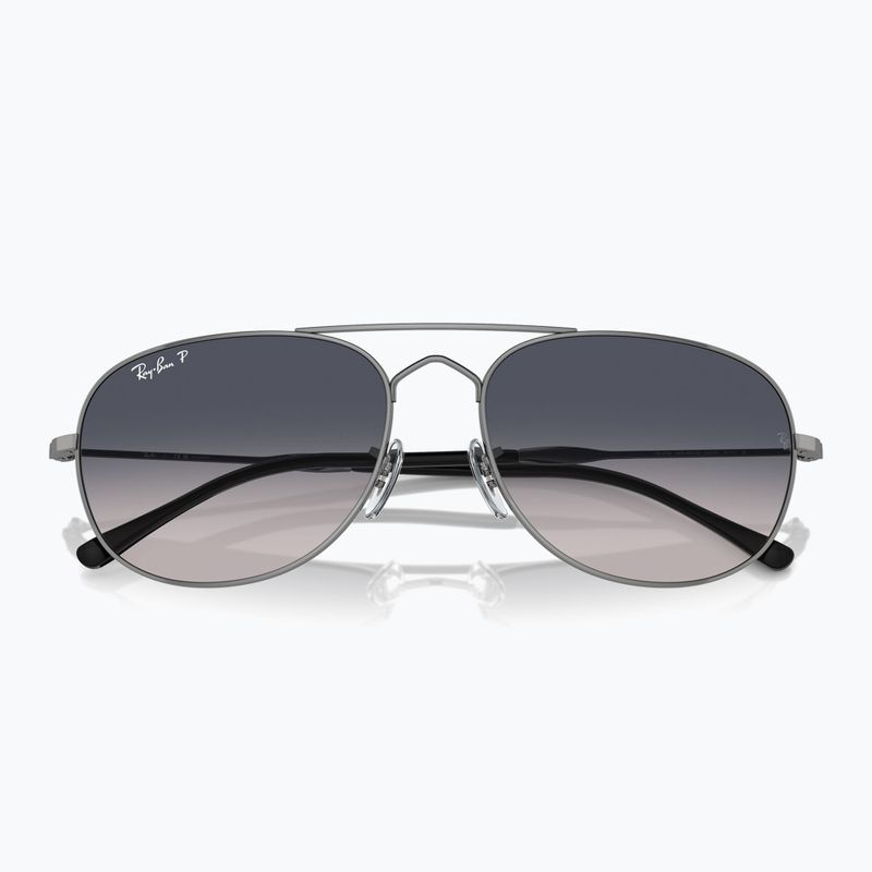 Okulary przeciwsłoneczne Ray-Ban Bain Bridge gunmetal/blue polarized 3