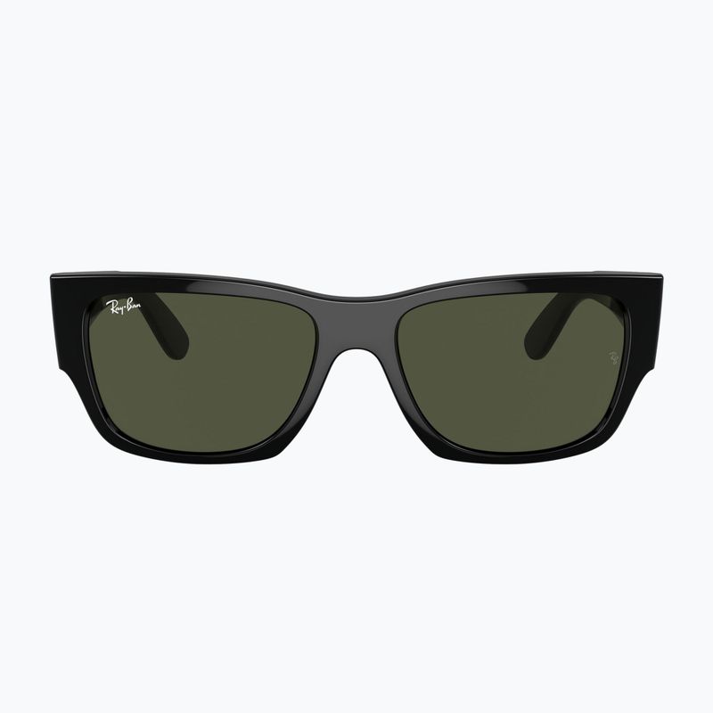 Okulary przeciwsłoneczne Ray-Ban Carlos black/green 2