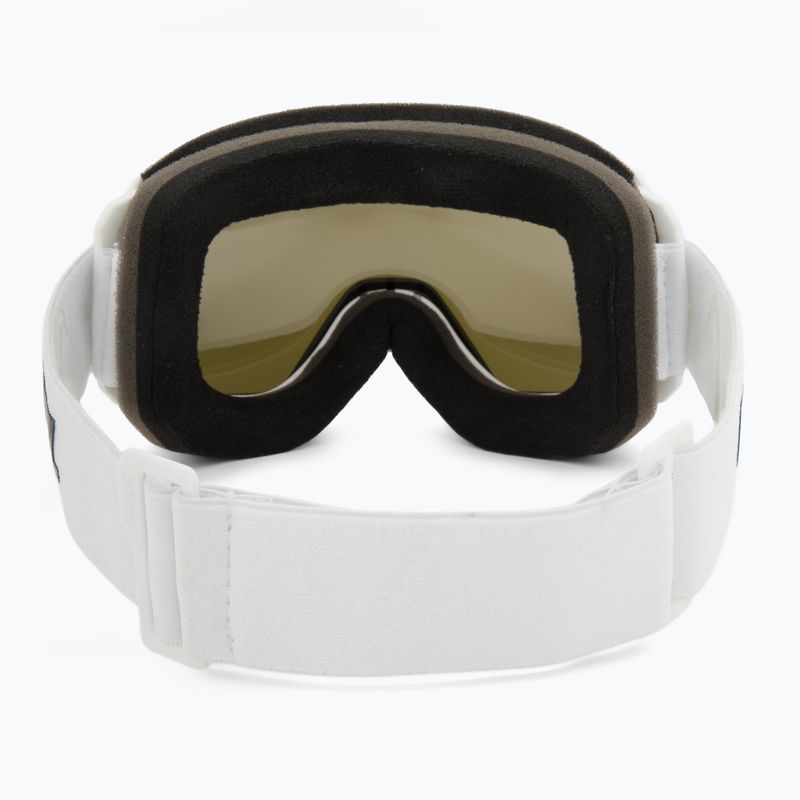 Gogle narciarskie Bliz Rave matt white/brown pink 3