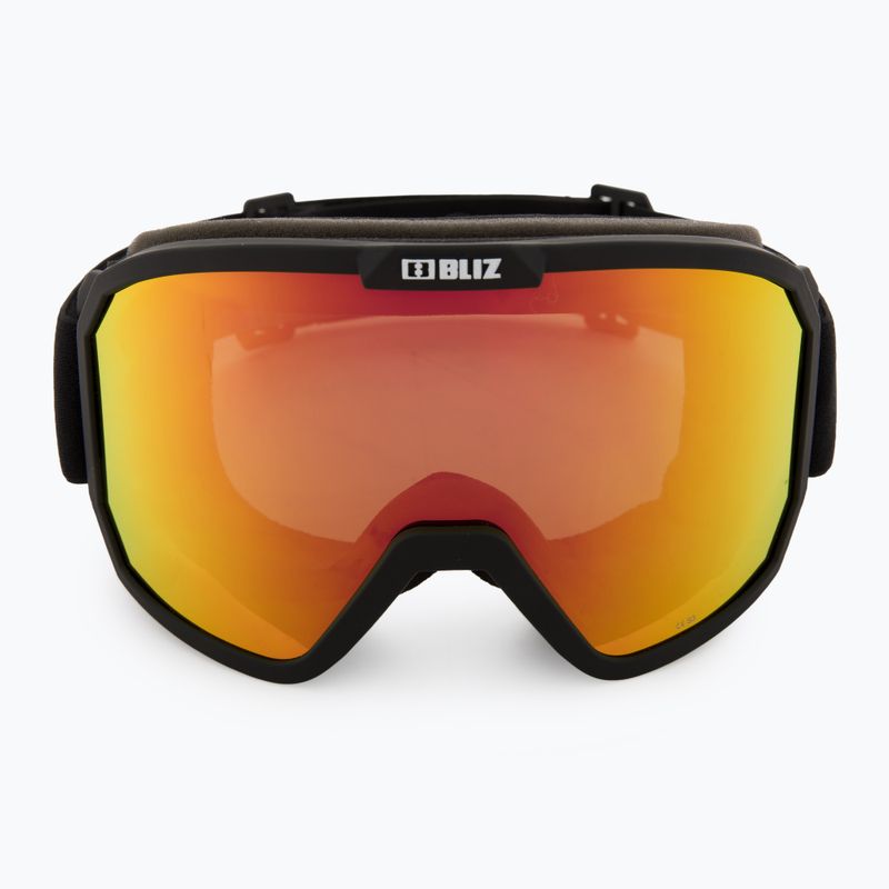 Gogle narciarskie Bliz Rave matt black/brown red 2