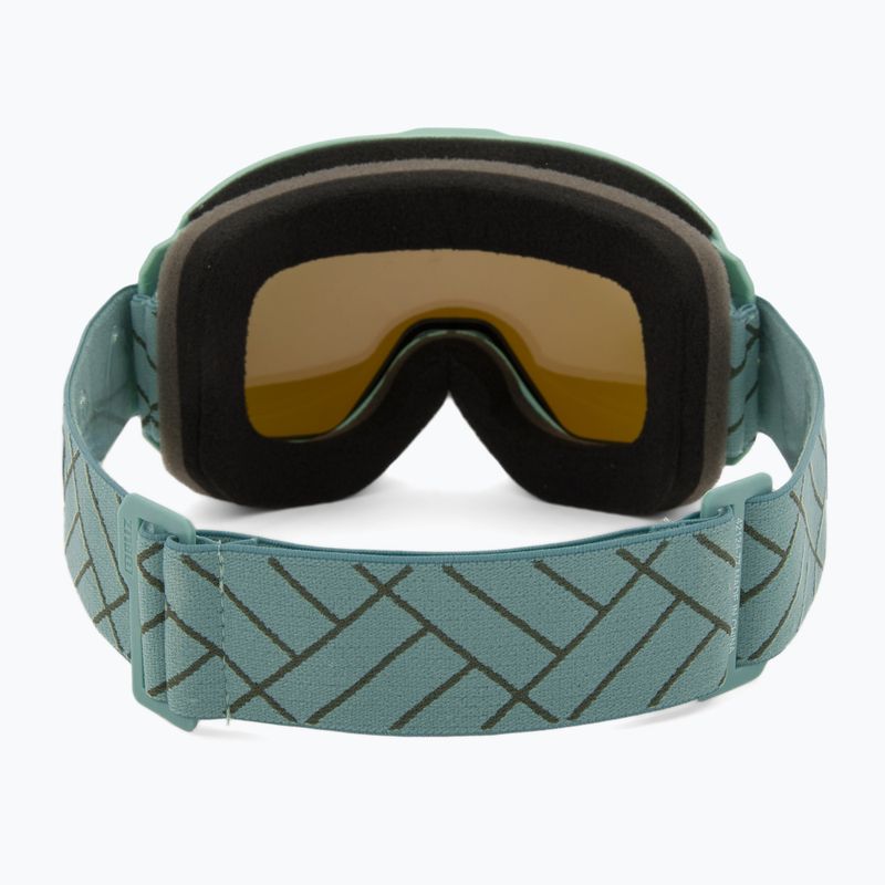 Gogle narciarskie Bliz Rave matt green/brown blue 3