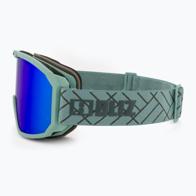 Gogle narciarskie Bliz Rave matt green/brown blue 4