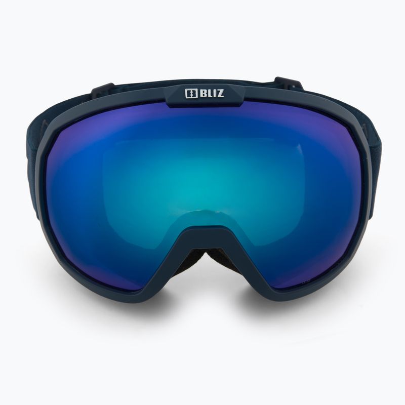 Gogle narciarskie Bliz Charge OTG matt dark blue/brown blue 2