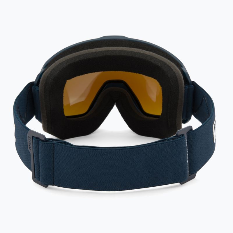 Gogle narciarskie Bliz Charge OTG matt dark blue/brown blue 3