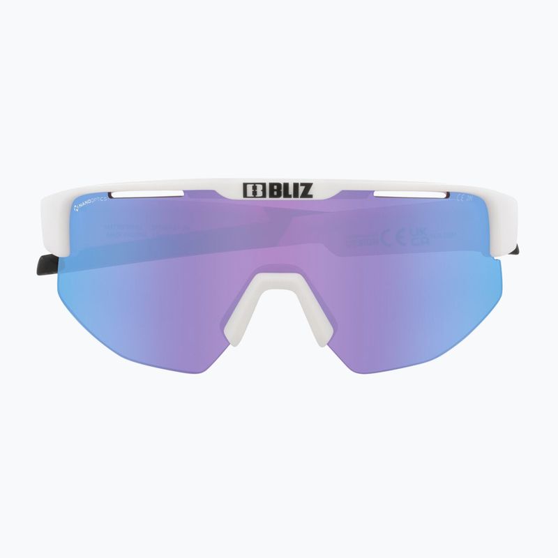 Okulary przeciwsłoneczne Bliz Matrix Small Nano Optics Nordic Light matt white/begonia/violet blue 3