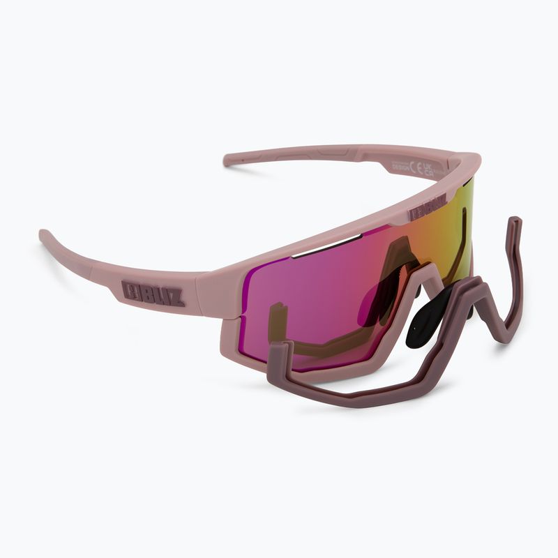 Okulary przeciwsłoneczne Bliz Fusion Small matt pink/brown w pink multi