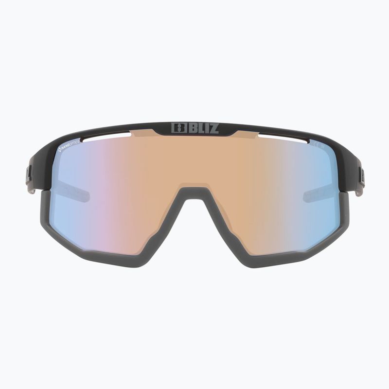 Okulary przeciwsłoneczne Bliz Fusion Small Nano Optics Nordic Light matt black/coral/orange blue 2