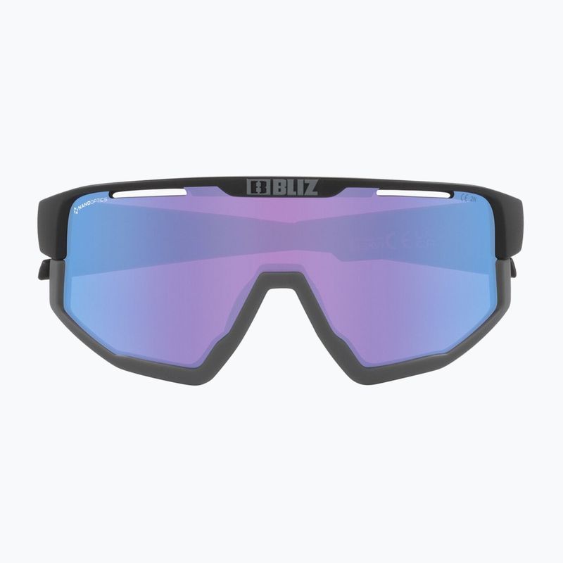 Okulary przeciwsłoneczne Bliz Fusion Small Nano Optics Nordic Light matt black/begonia/violet blue 2